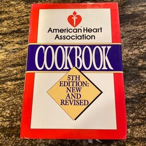 Hardcover Cookbook, American Heart Association 5th Edition